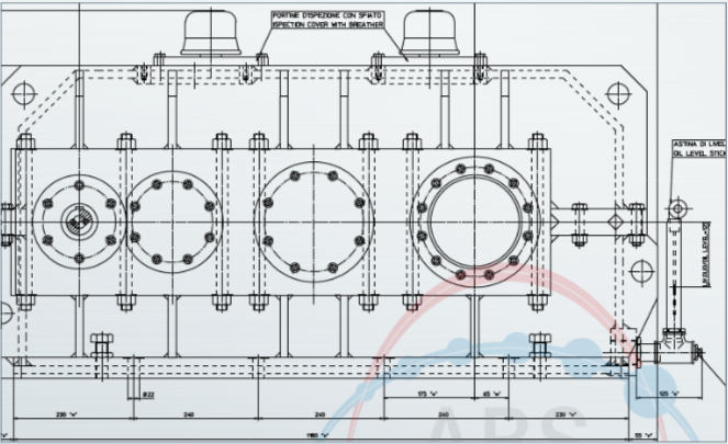 CJ22X Over Head Crane Hoist Drop In Gearbox Replacement for AG