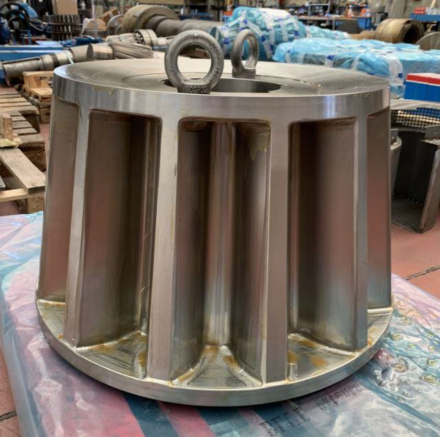 Conical Pinion Uploading Control for Solvay in Italy