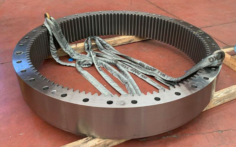 crown with internal toothing for 1800 kW epicyclic gearbox in England for SANTASALO