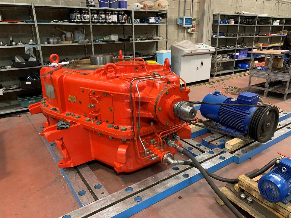 Gearbox David Brown Mill Comand for Buzzi Unicem