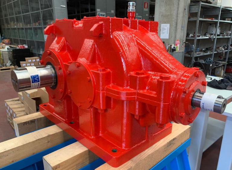 Gearbox ELLI S02-320 Ribbon command revision for Buzzi Unicem