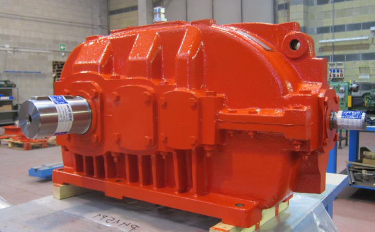 Gearbox elevator command oven for UNICEM