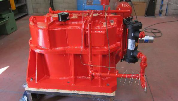 Gearbox MGS Separator UCM 5000 ISOLA for Italcementi