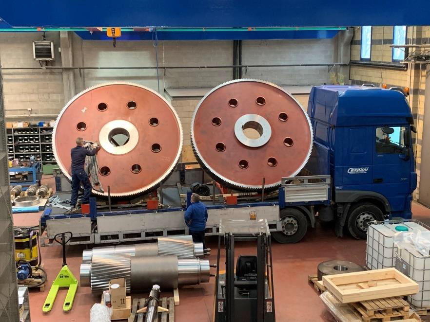 Gears FARREL gearbox for Miniera Ferro