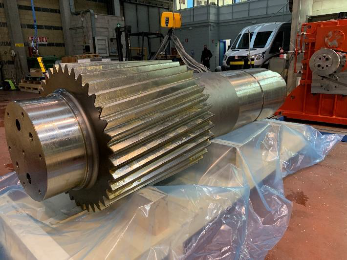 Gears for FARREL gearbox for Miniera Ferro