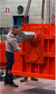 Rougher Pinion Stand Gear Box for Vinton Steel
