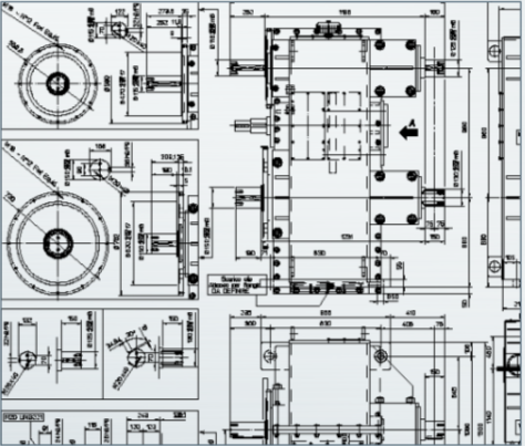 Worm Gearbox Flying Dividing Shear Gearbox for Vinton Steel