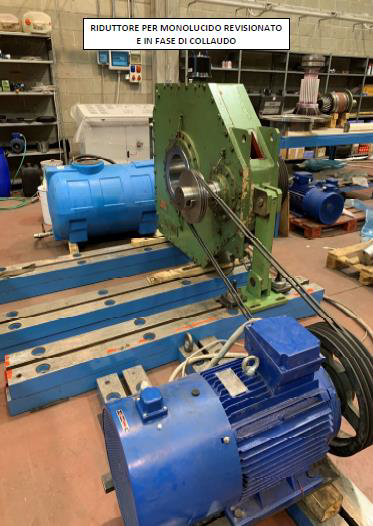 Gearbox review FACHINI Commuter for yankee dryer for Cartiere Saci