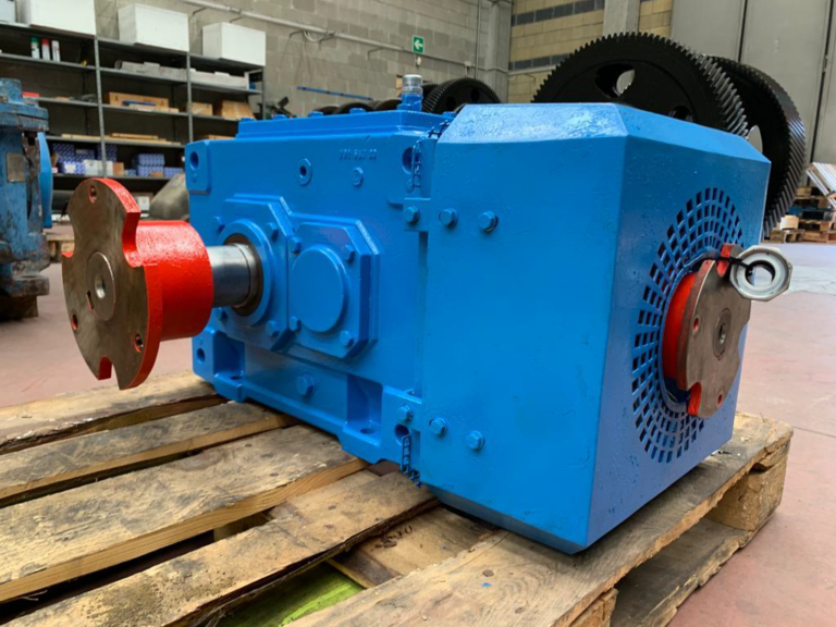 Gearbox FLENDER B2SH04 review for drying for Cartiere del Polesine