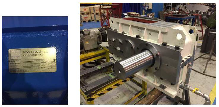 Gearbox MGS PS3–630 cold rolling for Acciai Speciali Terni