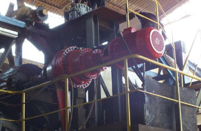 Gearbox planetary MGSX 26003 MU loader drive for sugar cane for Ingenio Montelimar
