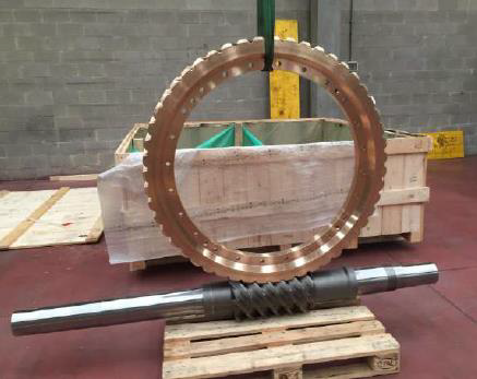 Gears for HITACHI Cranes Lazaro Cardenas for Arcelor Mittal