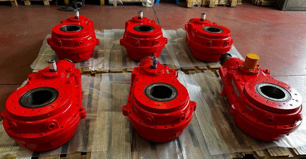 Six Gearboxes MOVENTAS for drying revision for Cartiera del Chiese