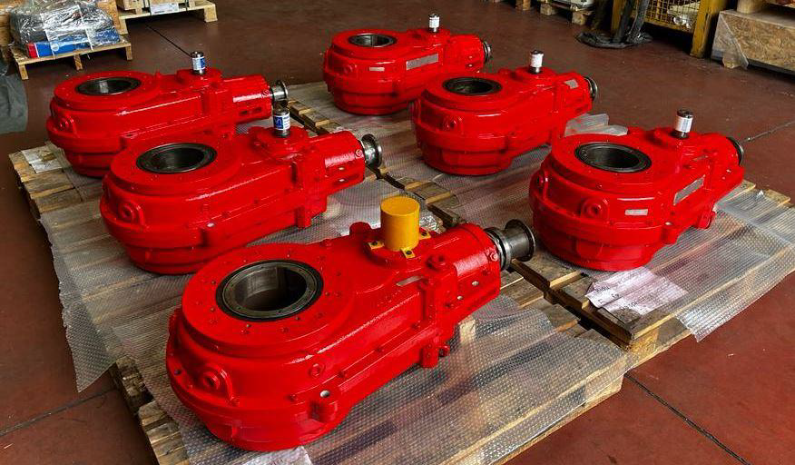 Six Gearboxes MOVENTAS for drying revision for Cartiera del Chiese