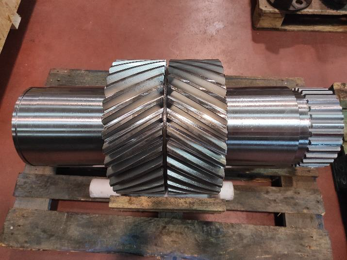Replacement pinion for rolling mill for Vinton Steel