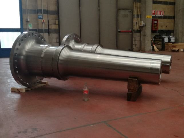 Slow shafts for 2.3 MW wind turbines