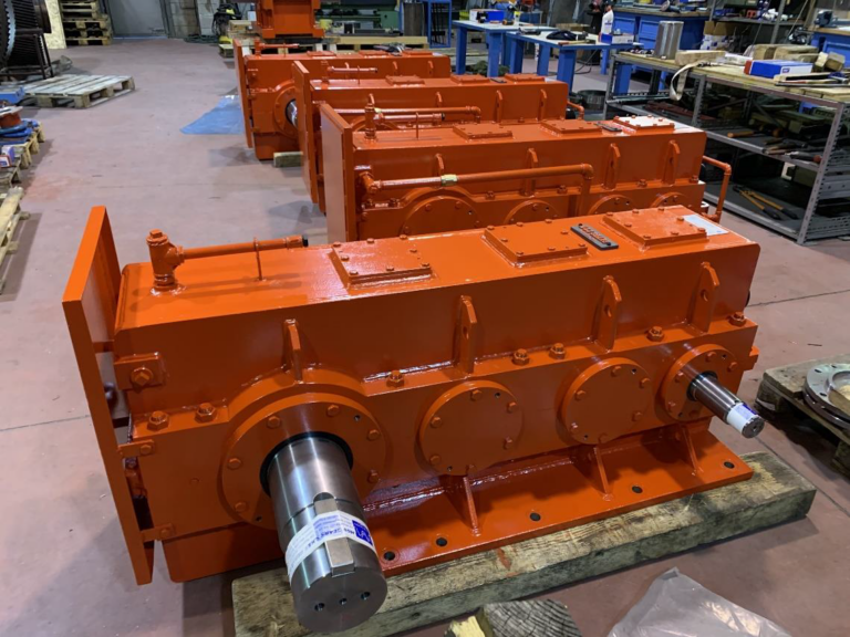 Steel Mill Crane Translation Gearbox for Arcelor Mittal