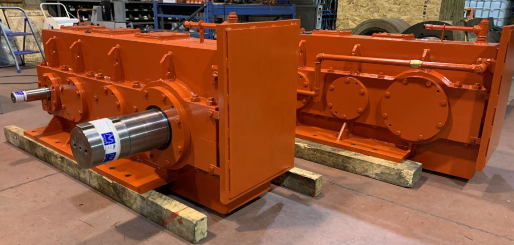 Steel Mill Crane Translation Gearbox for Arcelor Mittal