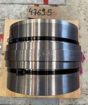 White metal bearings for countershaft pinion mill for Grigolin